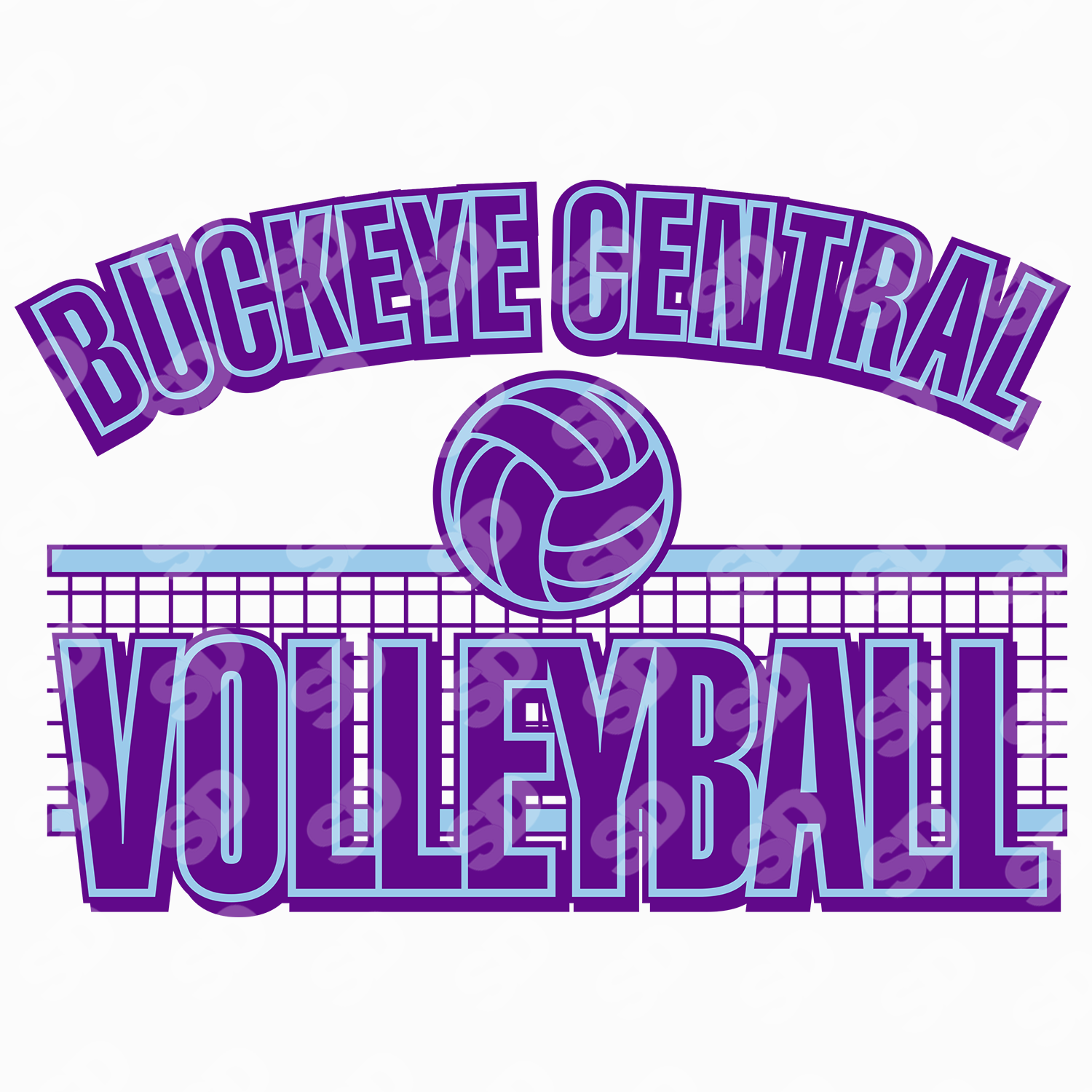 Volleyball Template Design (197474) Sportdecals