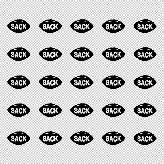 Football Award Decals, 1½"