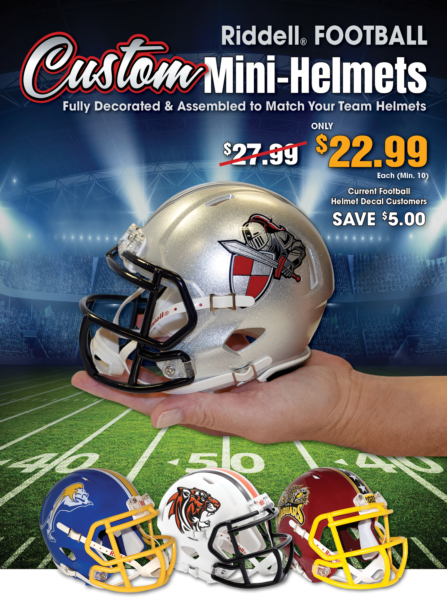 Football Mini Helmets