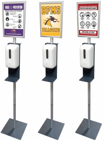 Hands-Free Sanitizer Stations