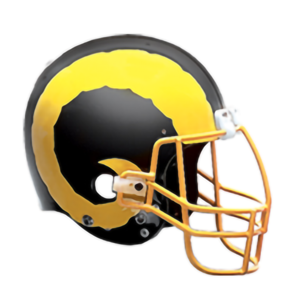 Cut-to-Shape Helmet Decal Ram Horns