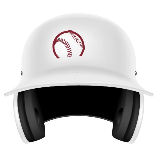 Chrome Batter's Helmet Decals