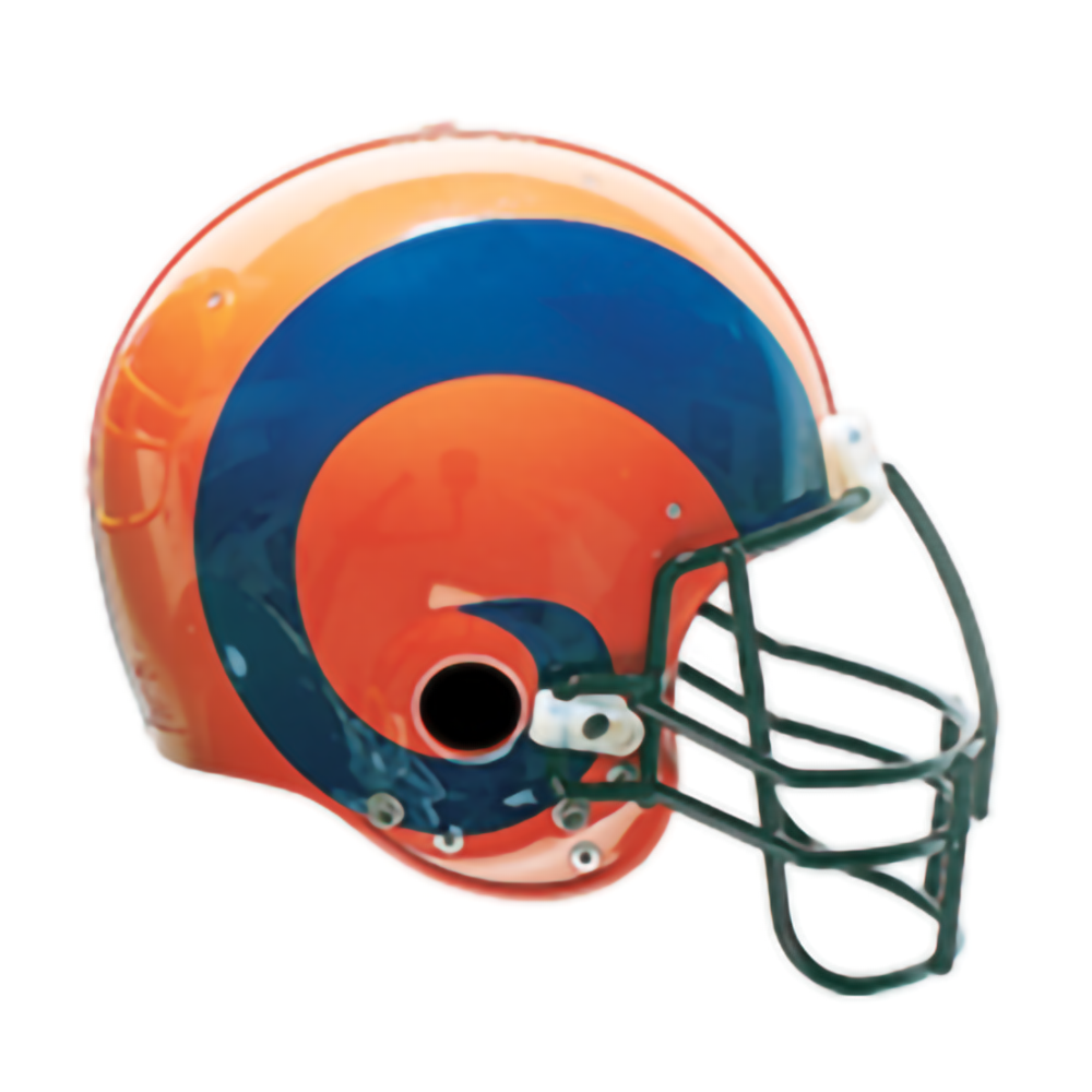 Cut-to-Shape Helmet Decal Ram Horns