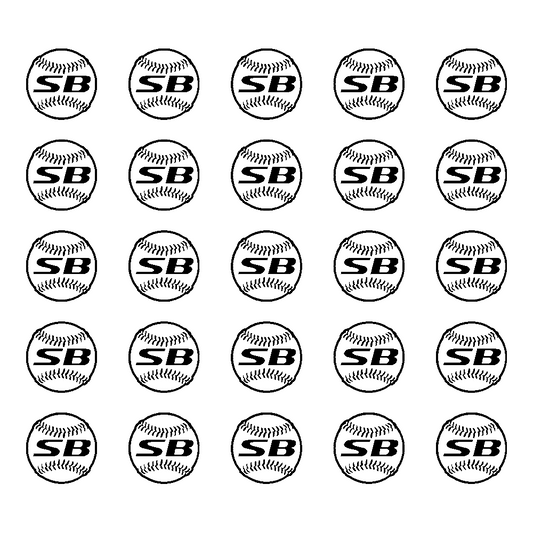 Baseball Award Decals, 1½"