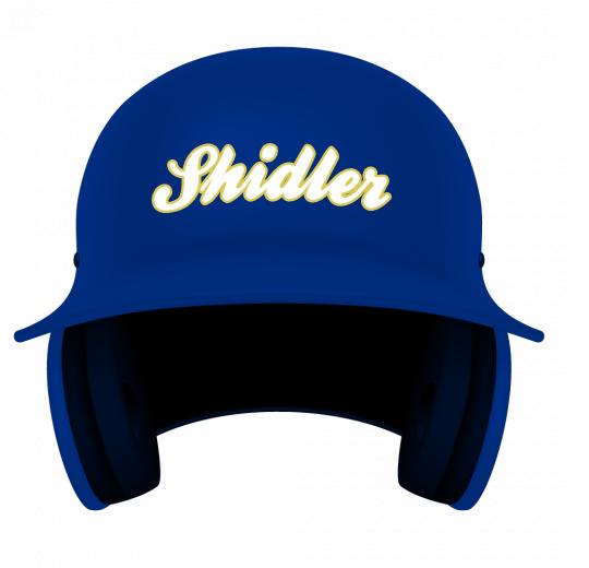 Batter's Helmet Decals