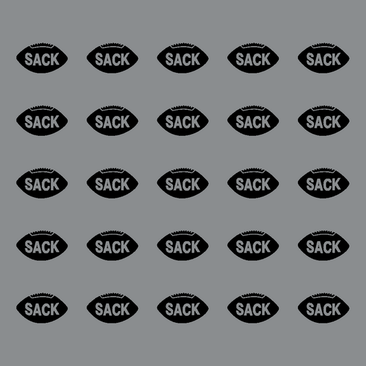 Football Award Decals, 1½"