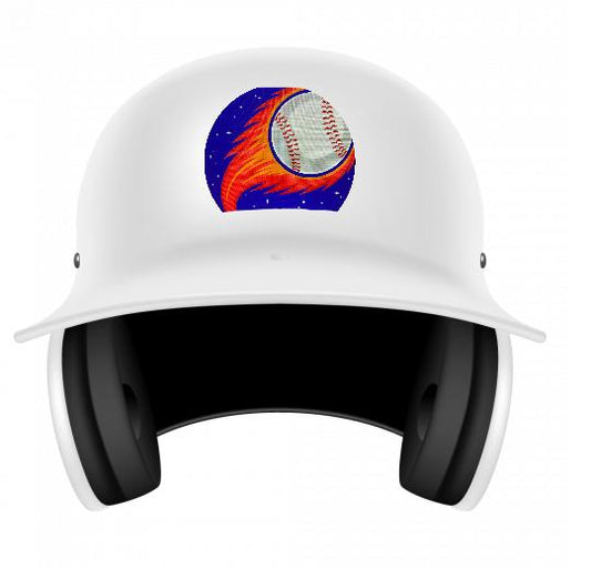 Batter's Helmet Decals