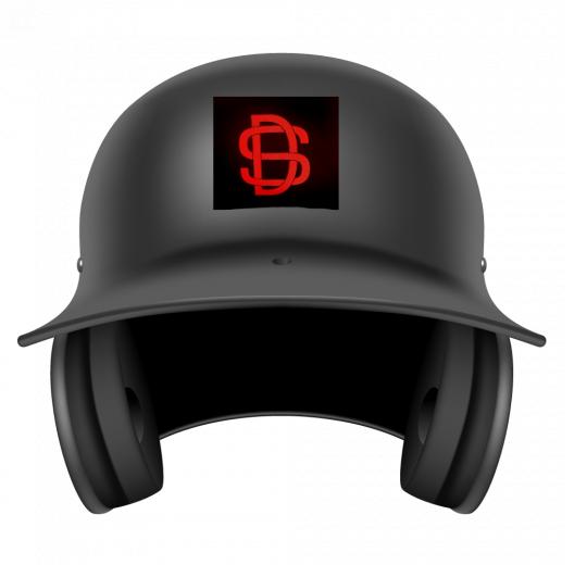 Batter's Helmet Decals