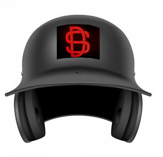 Batter's Helmet Decals