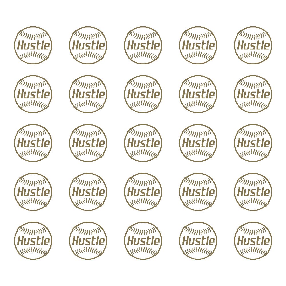 Baseball Award Decals, ¾”