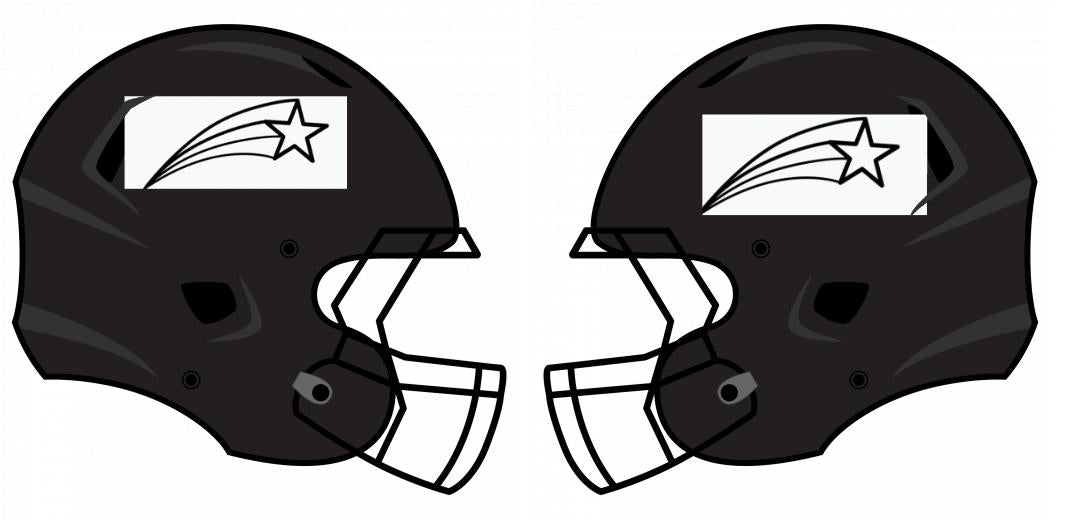 Chrome Helmet Decals