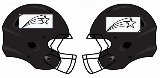 Chrome Helmet Decals