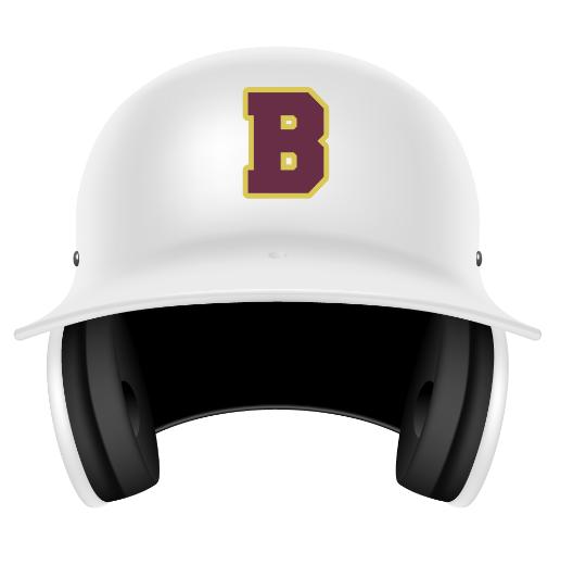 Chrome Batter's Helmet Decals