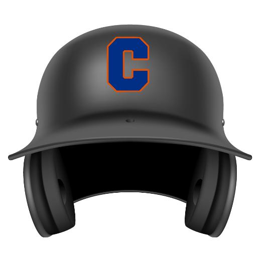 Chrome Batter's Helmet Decals