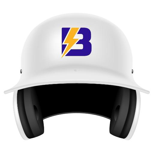 Chrome Batter's Helmet Decals