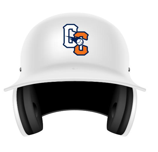 Chrome Batter's Helmet Decals