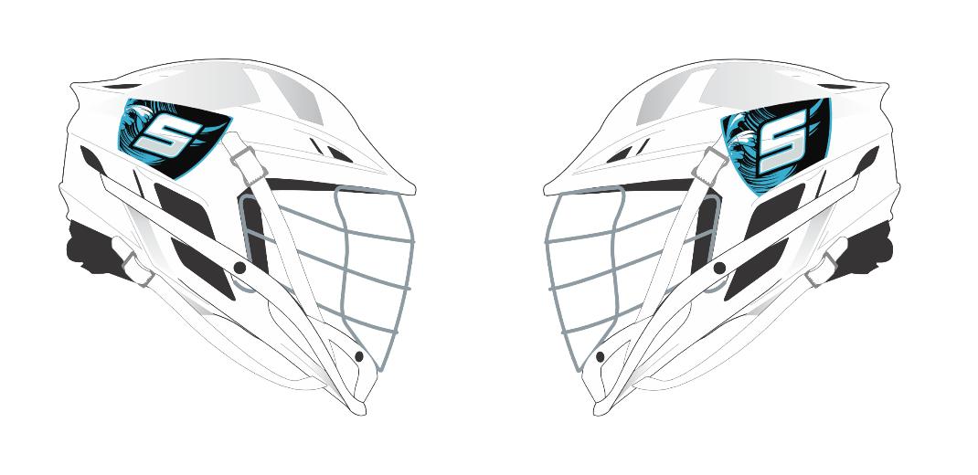 Lacrosse Helmet Decals