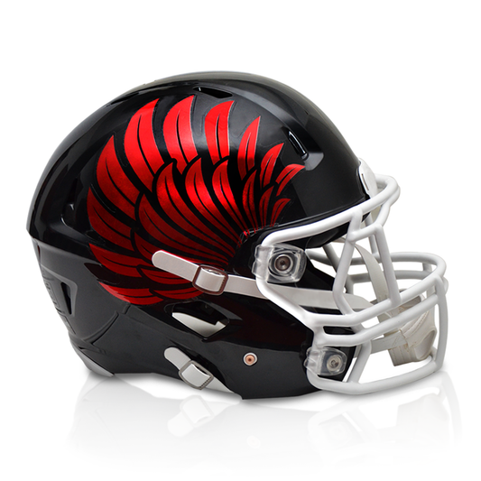 Chrome Extreme Oversized Helmet Decals